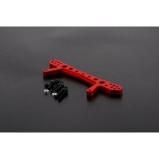 Rear Alloy Maxx Shock Mount - RED | Rovan Sports